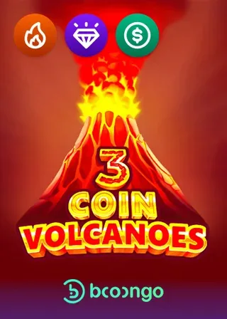 3 Coin Volcanoes by 3Oaks at Big Candy